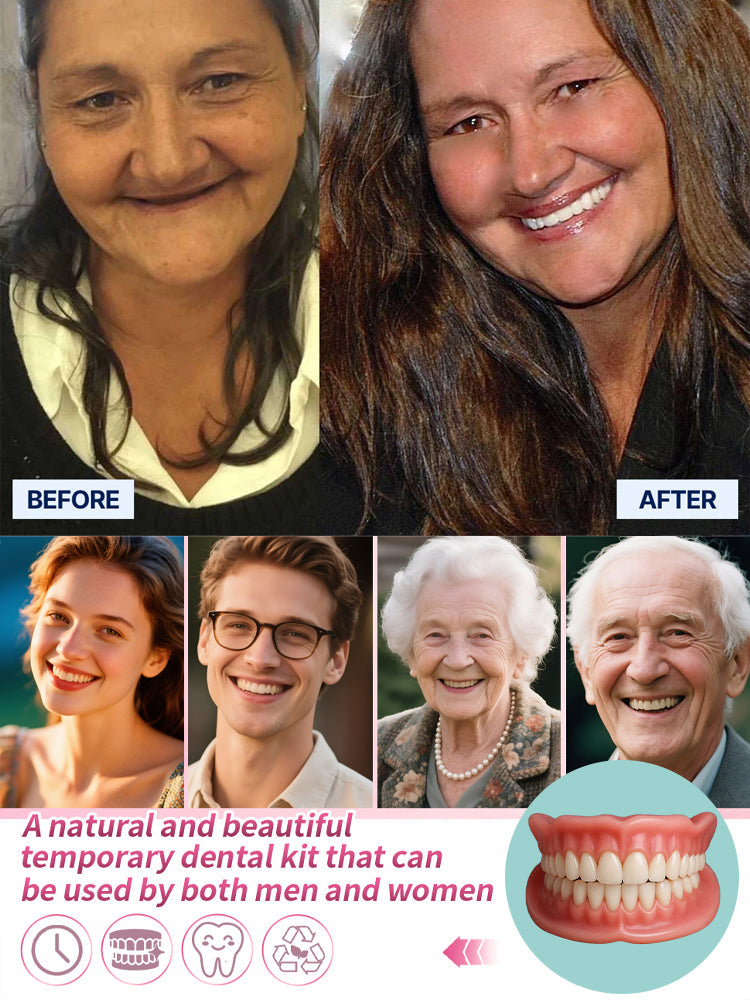 🎁Ends Today: 70% OFF! 🔥ROSOPL™ Custom-Fit Full Functional Dentures