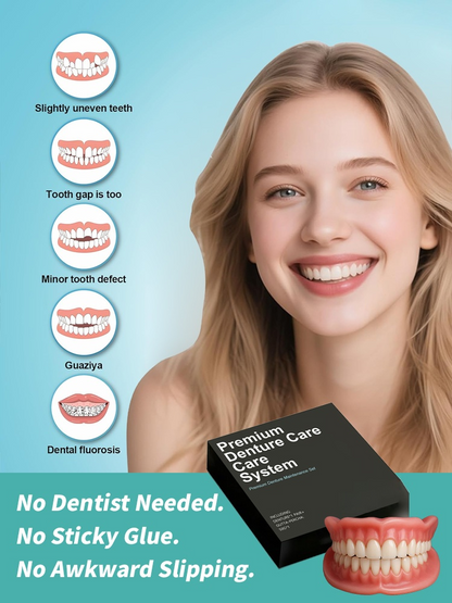 🎁Ends Today: 70% OFF! 🔥ROSOPL™ Custom-Fit Full Functional Dentures